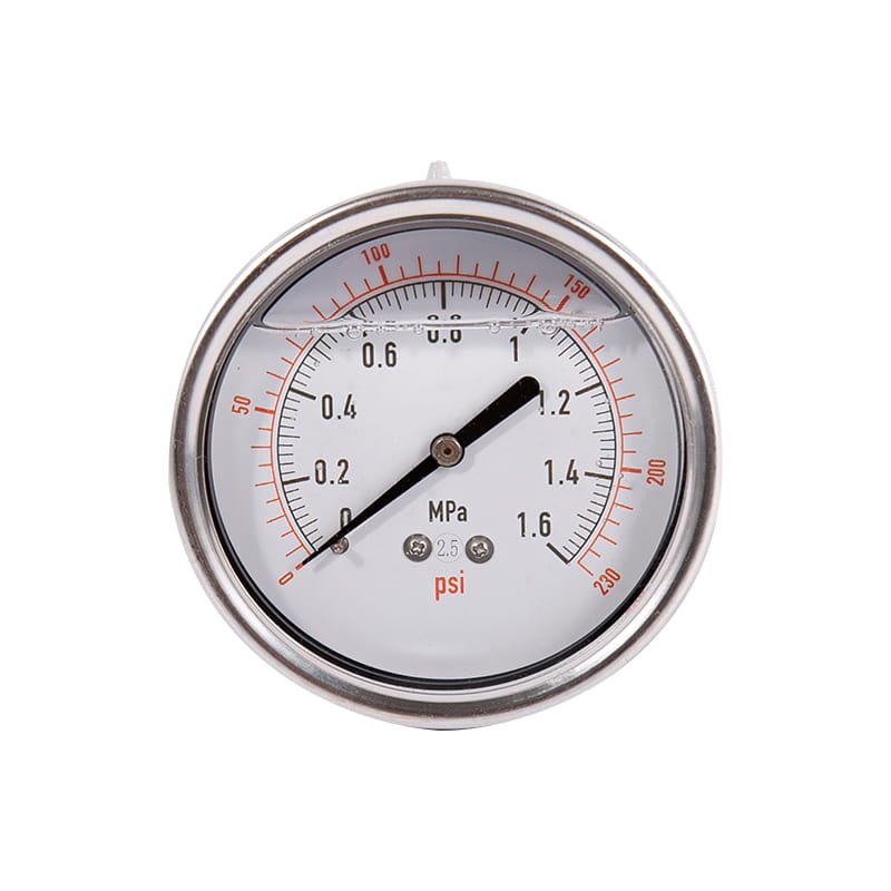 YN-sarja 100% kupariyhteys maanjäristyksen kestävä (seisminen) painemittari YN-sarja 100% kupariyhteys maanjäristyksen kestävä (seisminen) painemittari