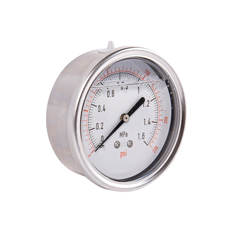 YN-sarja 100% kupariyhteys maanjäristyksen kestävä (seisminen) painemittari YN-sarja 100% kupariyhteys maanjäristyksen kestävä (seisminen) painemittari