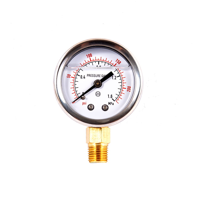 YN-sarja 100% kupariyhteys maanjäristyksen kestävä (seisminen) painemittari YN-sarja 100% kupariyhteys maanjäristyksen kestävä (seisminen) painemittari