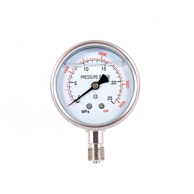 YN-sarja 100% kupariyhteys maanjäristyksen kestävä (seisminen) painemittari YN-sarja 100% kupariyhteys maanjäristyksen kestävä (seisminen) painemittari