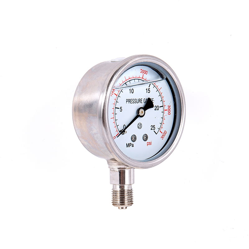 YN-sarja 100% kupariyhteys maanjäristyksen kestävä (seisminen) painemittari YN-sarja 100% kupariyhteys maanjäristyksen kestävä (seisminen) painemittari