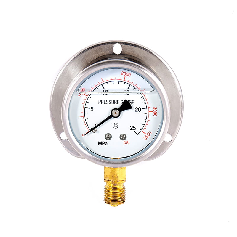 YN-sarja 100% kupariyhteys maanjäristyksen kestävä (seisminen) painemittari YN-sarja 100% kupariyhteys maanjäristyksen kestävä (seisminen) painemittari