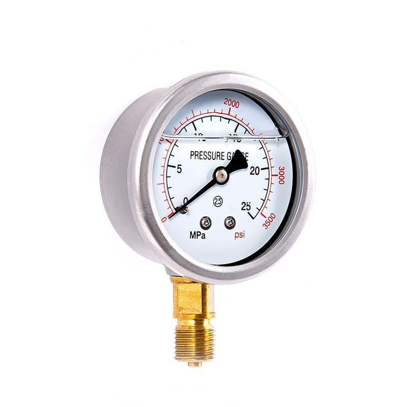 YN-sarja 100% kupariyhteys maanjäristyksen kestävä (seisminen) painemittari YN-sarja 100% kupariyhteys maanjäristyksen kestävä (seisminen) painemittari