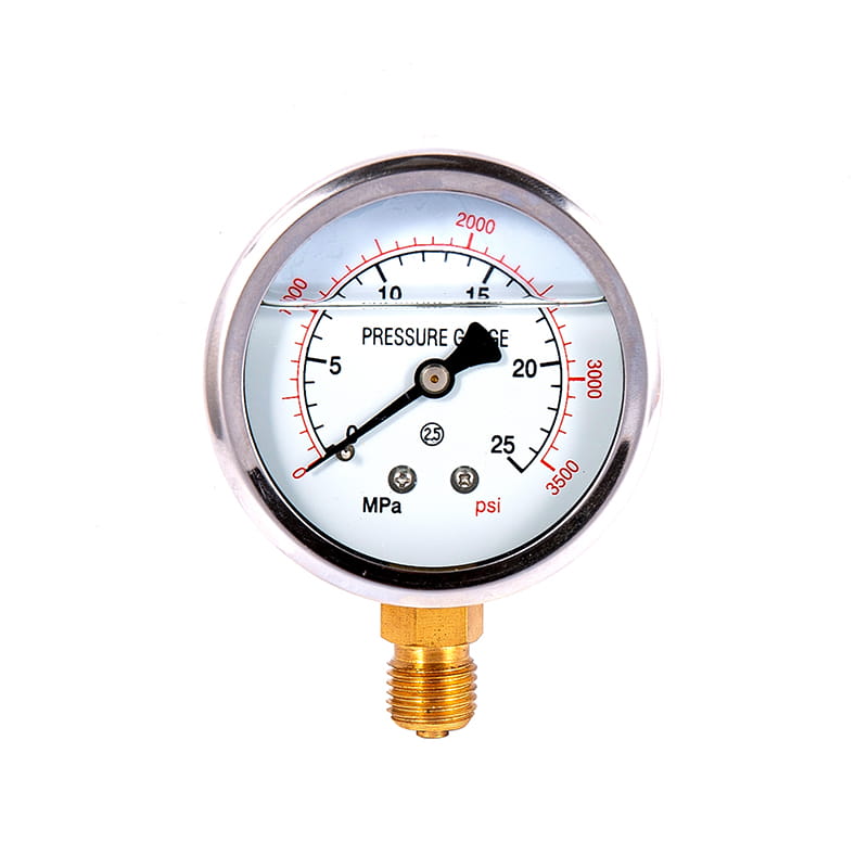 YN-sarja 100% kupariyhteys maanjäristyksen kestävä (seisminen) painemittari YN-sarja 100% kupariyhteys maanjäristyksen kestävä (seisminen) painemittari