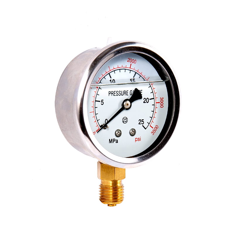 YN-sarja 100% kupariyhteys maanjäristyksen kestävä (seisminen) painemittari YN-sarja 100% kupariyhteys maanjäristyksen kestävä (seisminen) painemittari