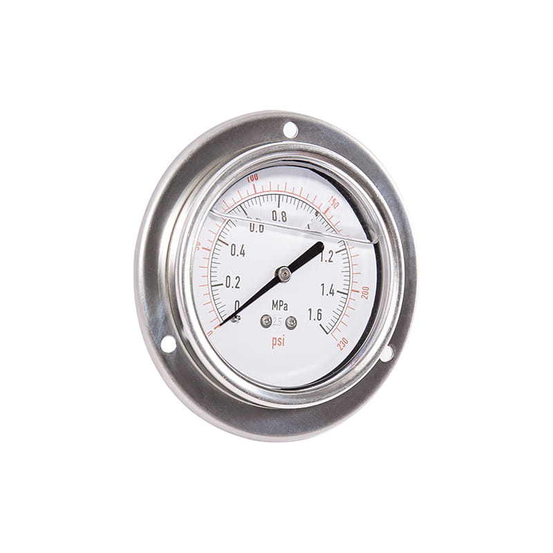 YN-sarja 100% kupariyhteys maanjäristyksen kestävä (seisminen) painemittari YN-sarja 100% kupariyhteys maanjäristyksen kestävä (seisminen) painemittari