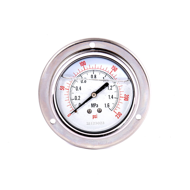 YN-sarja 100% kupariyhteys maanjäristyksen kestävä (seisminen) painemittari YN-sarja 100% kupariyhteys maanjäristyksen kestävä (seisminen) painemittari