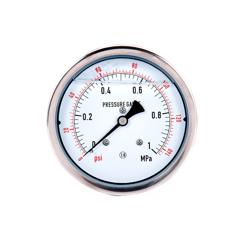 YN-sarja 100% kupariyhteys maanjäristyksen kestävä (seisminen) painemittari YN-sarja 100% kupariyhteys maanjäristyksen kestävä (seisminen) painemittari