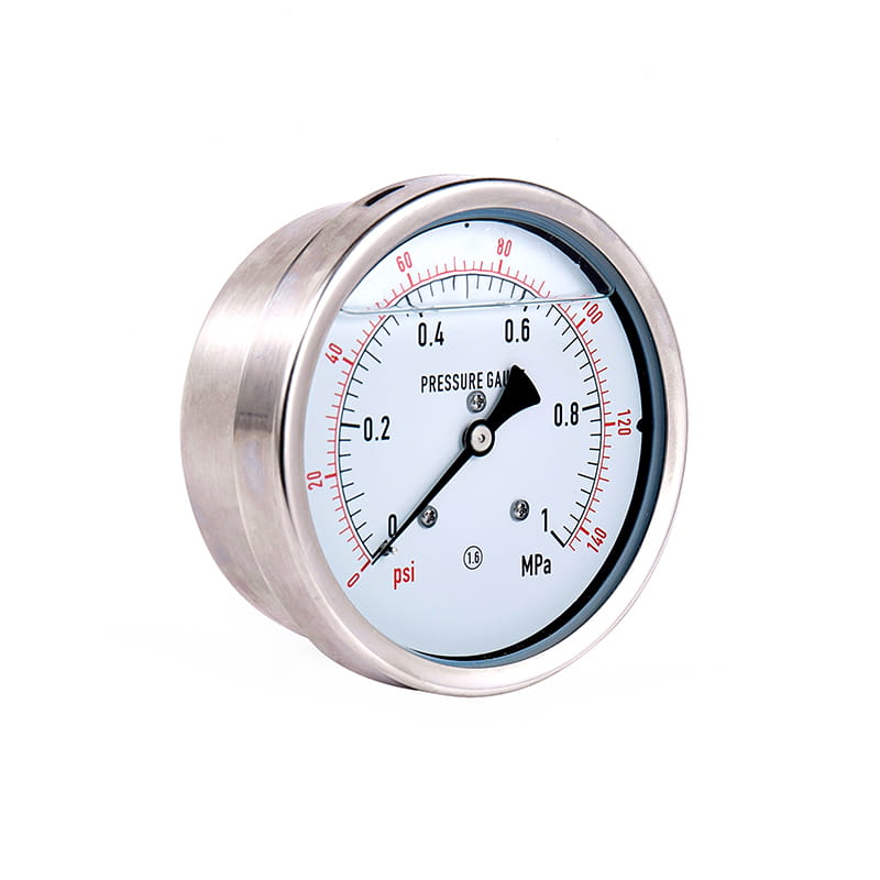 YN-sarja 100% kupariyhteys maanjäristyksen kestävä (seisminen) painemittari YN-sarja 100% kupariyhteys maanjäristyksen kestävä (seisminen) painemittari