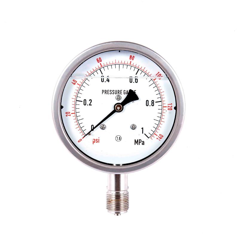 YN-sarja 100% kupariyhteys maanjäristyksen kestävä (seisminen) painemittari YN-sarja 100% kupariyhteys maanjäristyksen kestävä (seisminen) painemittari