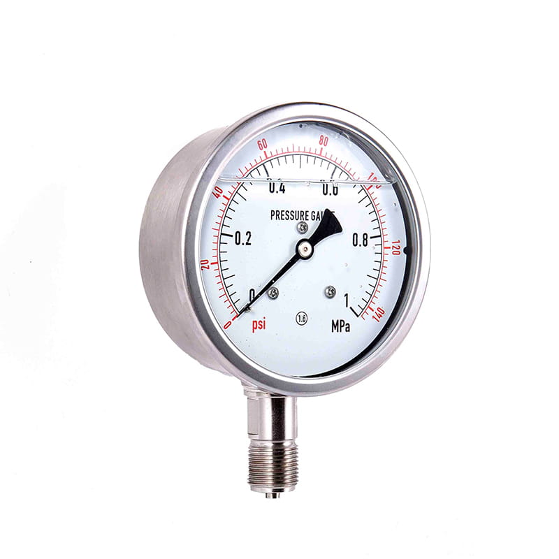 YN-sarja 100% kupariyhteys maanjäristyksen kestävä (seisminen) painemittari YN-sarja 100% kupariyhteys maanjäristyksen kestävä (seisminen) painemittari