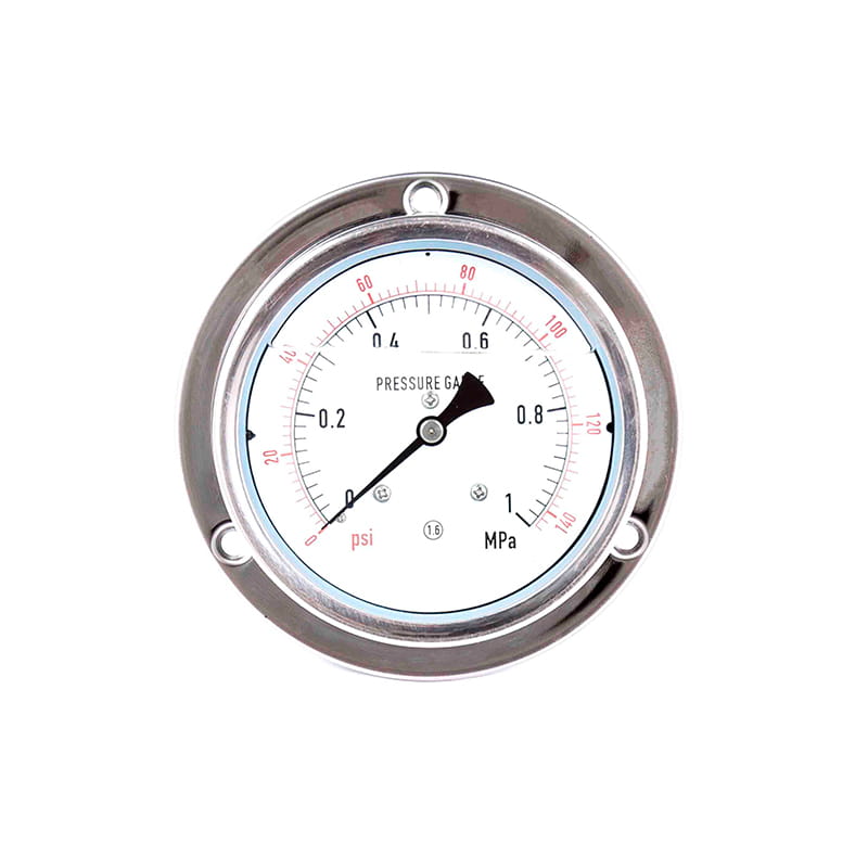 YN-sarja 100% kupariyhteys maanjäristyksen kestävä (seisminen) painemittari YN-sarja 100% kupariyhteys maanjäristyksen kestävä (seisminen) painemittari