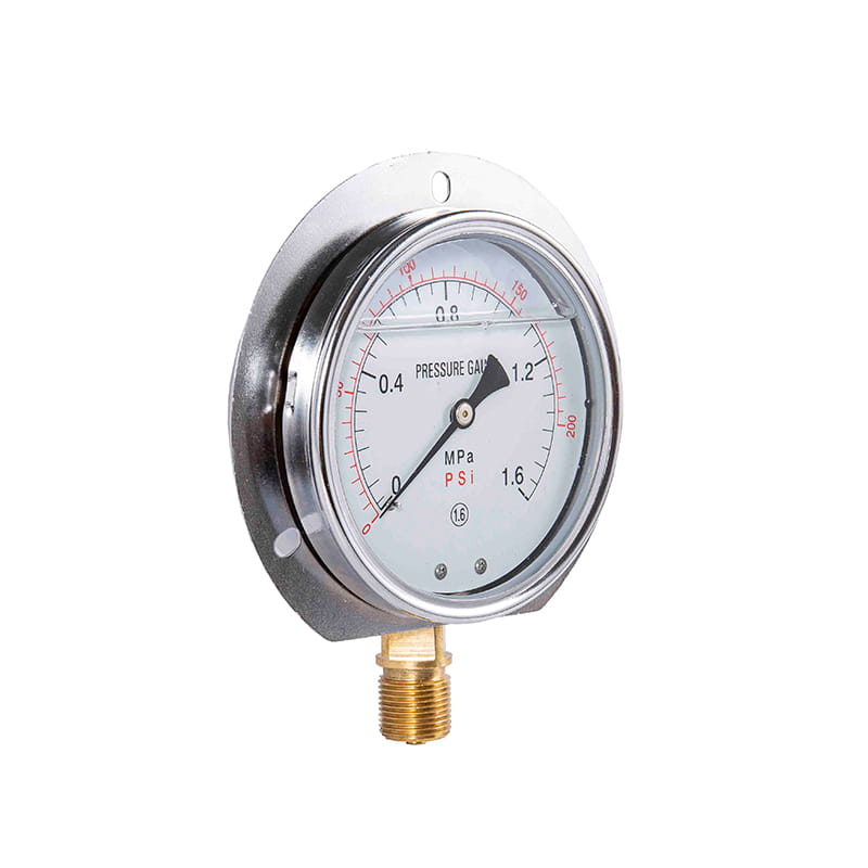 YN-sarja 100% kupariyhteys maanjäristyksen kestävä (seisminen) painemittari YN-sarja 100% kupariyhteys maanjäristyksen kestävä (seisminen) painemittari