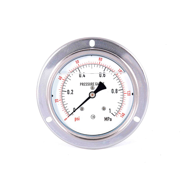 YN-sarja 100% kupariyhteys maanjäristyksen kestävä (seisminen) painemittari YN-sarja 100% kupariyhteys maanjäristyksen kestävä (seisminen) painemittari