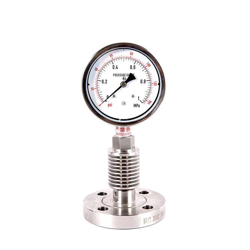 Y-M-sarja Ruostumattomasta teräksestä valmistettu terveys steriili kalvopainemittarit