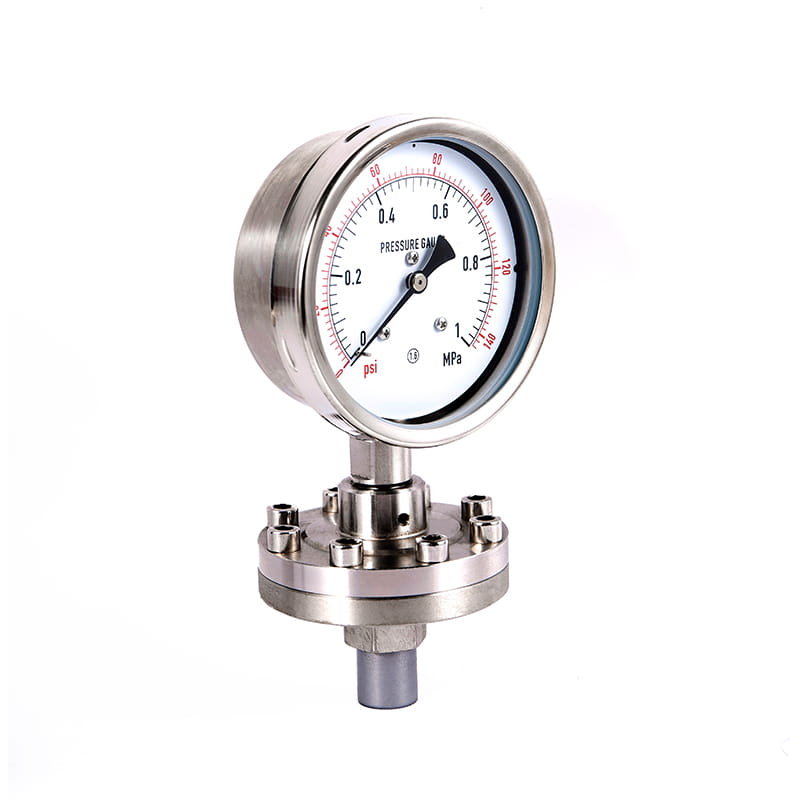 Y-M-sarja Ruostumattomasta teräksestä valmistettu terveys steriili kalvopainemittarit Y-M-sarja Ruostumattomasta teräksestä valmistettu terveys steriili kalvopainemittarit