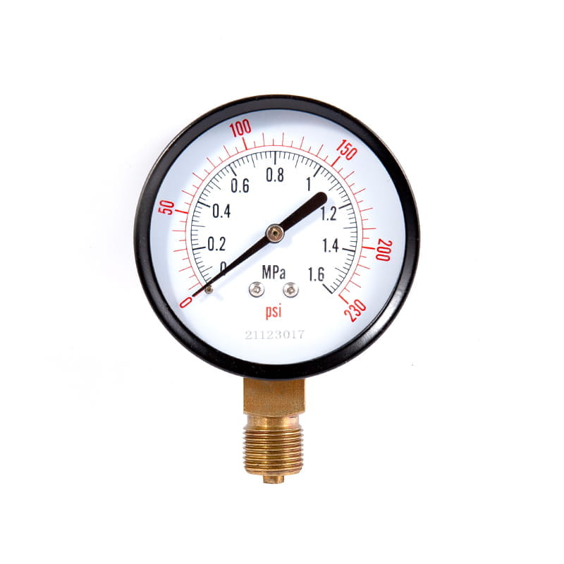 Y Sarja Yleinen ruostumattomasta teräksestä valmistettu painemittari